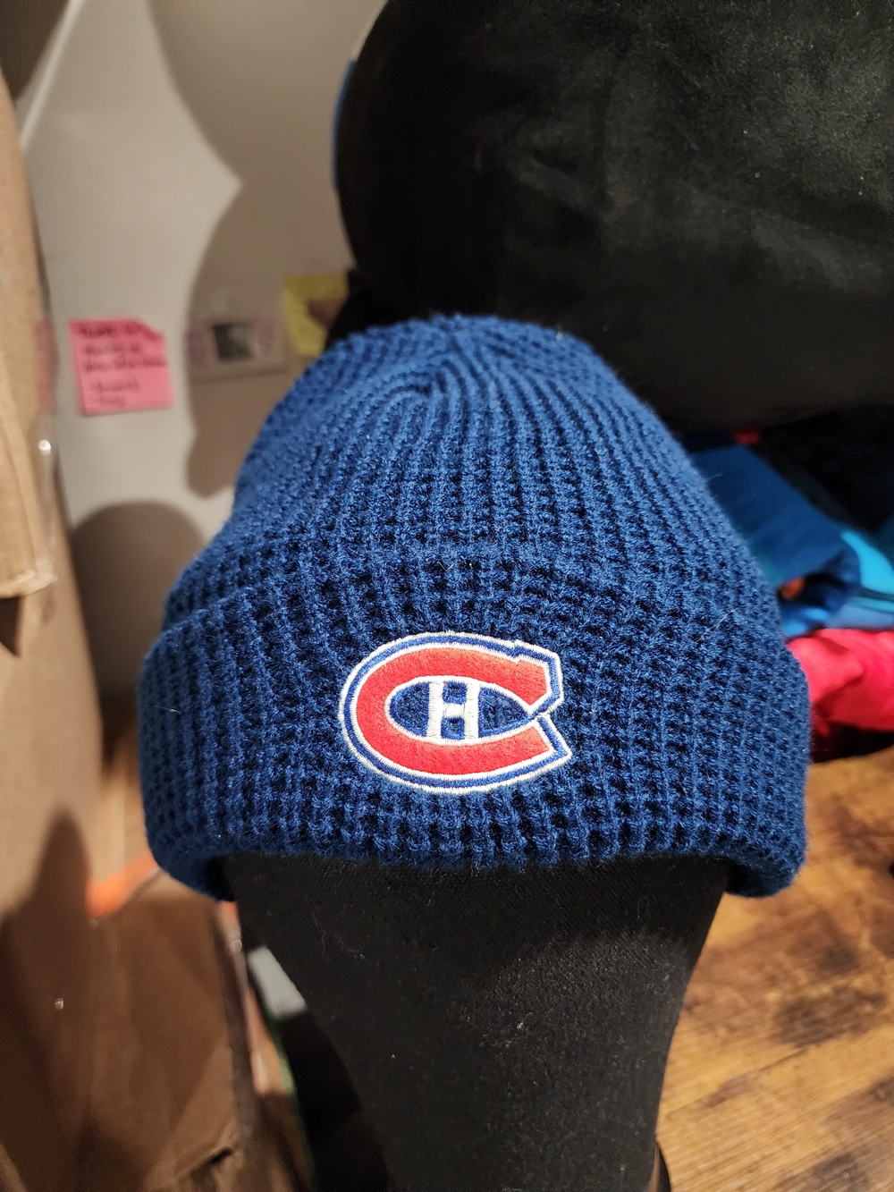 Montreal Canadiens Blue Knit Beanie